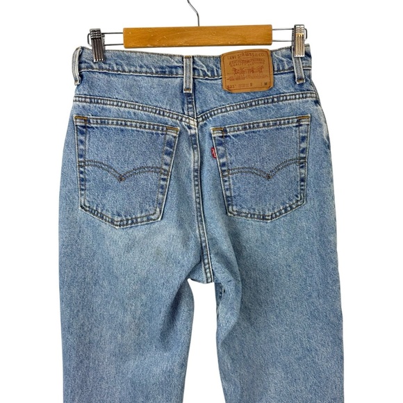 Vintage Levi’s 521 Tapered High Rise Womens Mom Jeans Made in USA 90's Size 27 - Picture 7 of 16